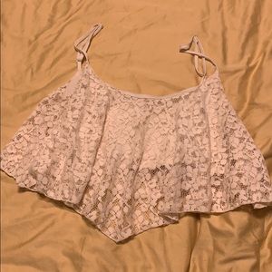 Floral crop top